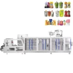 Automatic Top Corner Slant Spout Servo Doypack Stand up Pouch Bag Ketchup Tomato Paste Juice Water Liquid Sauce Filling Packing Packaging Machine Price - Image 3