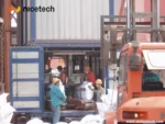 Double Working Line Bulk Cargo Grain Fertilizer 50ton/100tons Packing Machine with Container Port Use Containerized Weighing and Bagging Unit - Image 3