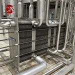 1000L 2000L 5000L 10ton 20 Ton 50ton Uht Milk Plate Heat Exchanger Pasteurizer Ice Cream Juice Milk Pasteurization Machine