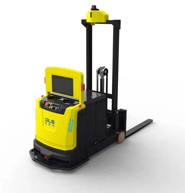 Carry Type Intelligent Laser Navigation Forklift Automated Guided Vehicles (AGV) for Pallet Handling - Image 4