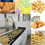 Full Automatic Cookie Biscuit Making Machine Production Line