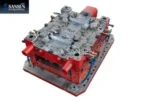 Custom Bumper & Grille Injection Mold Precision Plastic Molding for Automotive Parts (Dashboard, Door Panel, Headlight) in ABS/PP/PC/PA66/POM