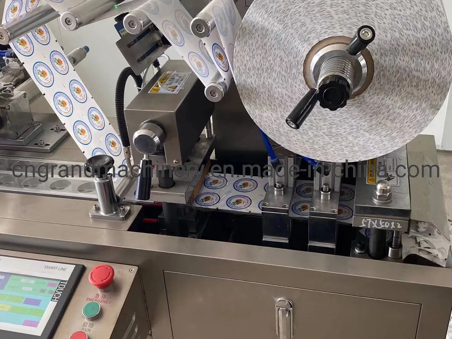 Dpp-80 Automatic Alu-PVC Blister Machine for Liquid Food Packaging - Image 6
