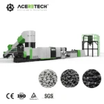 Reliable Factory Plastic Waste Pet Film/Fiber/Filament/Fiber Cloth Recycling Compactor Pelletizing Machine - Image 5