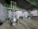 Automatic Single Screw Mini PE Nylon Blown Extruder Making Extruding Small Plastic Garbage Bag Film Blowing Extrusion Machine T -Shirt Bag Film Extrude Machine - Image 5