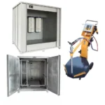 Ailin Electrostatic Manual Powder Coating Paint Machine/ Curing Oven/Spraying Booth for Car Rim