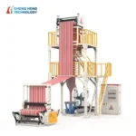 ABC Three-Layer Co-Extrusion Film Blowing Machine with K-Design Automatic Air Ring ABC Blown Film Production Line - Image 2
