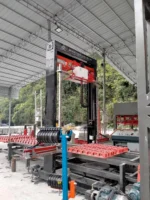 Efficient Pallet Threading Secure Case Pallet Bandling Strapping Wrapping Packing Machine for Food/Logistics/Ceramic/Metallurgical Industries - Image 8
