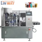 Rotary Premade Ziplock Standup Pouch Pickup Open Fill Seal Packing Machine - Image 9