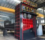Heavy Scrap Metal Steel Hydraulic Gantry Guillotine Shear Cutting Shearing Recycling Machine for Steel Mill Plant Scrap Yard - Image 3