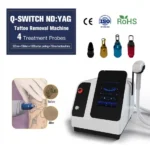 Nubway Cost ND YAG Q Switched Laser Tattoo Removal Professional Portable ND YAG Laser Tattoo Removal Machine with Factory Price 1064nm 532nm Laser - Image 2