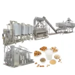 Complete Automatic 2000L/H Plant-Based Beverages Production Line Soy Almond Milk Processing Machine - Image 2