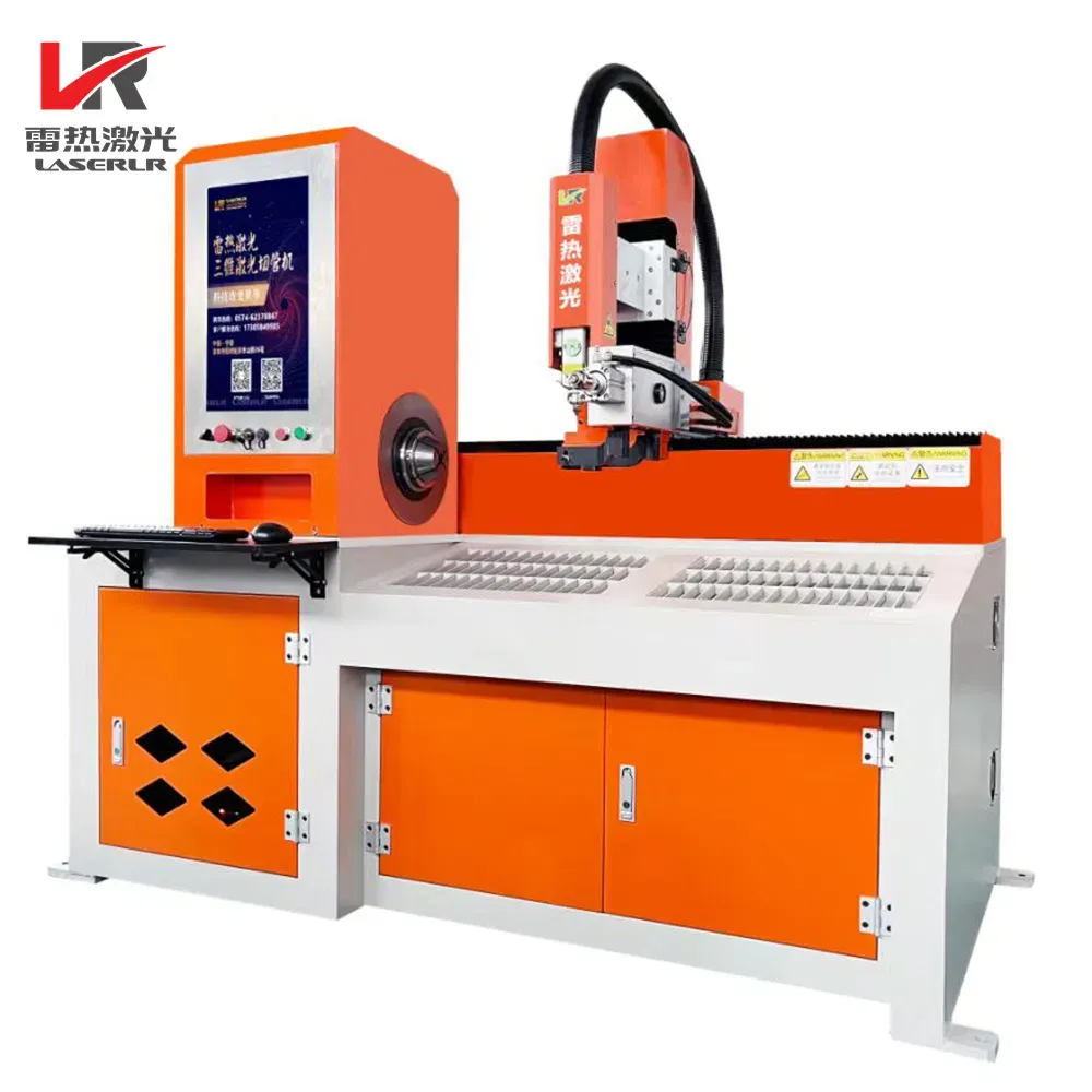 imgi_18_High-Precision-Semi-Automatic High Precision Semi-Automatic Three-Dimensional CNC 3D Fiber Laser Cutter Pipe Cutting Machine for Metal Quare /Oval/Round Tube - Image 1
