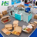 Hot Sale Auto Fruit Carton & Pizza Boat Box Making Machine Kraft Paper Forming Machine - Image 2