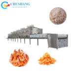Industrial Tunnel Microwave Seafood Shrimp Scallop Dryer Drying Roasting Baking Machine - Image 2